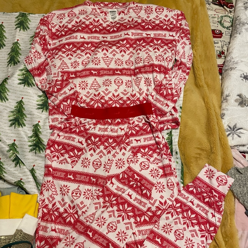 Vs Pink pajamas set xs size